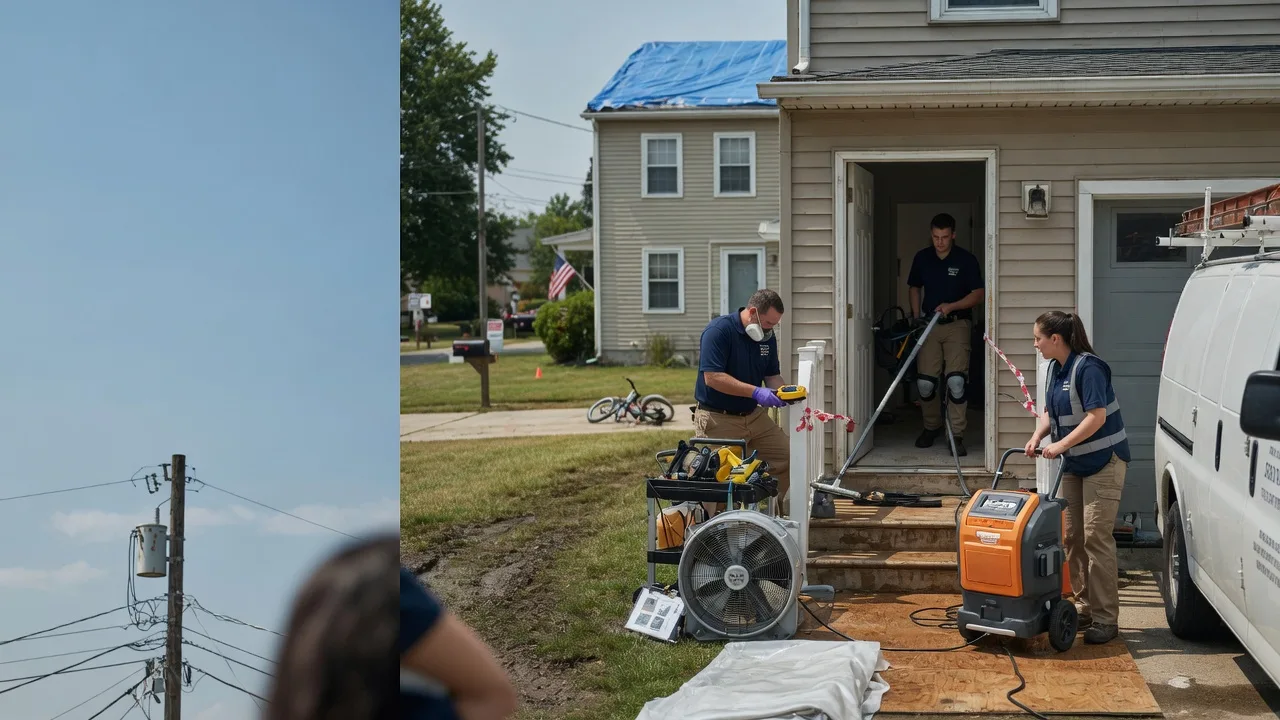 Water Damage Repair in Clements, MD near me
